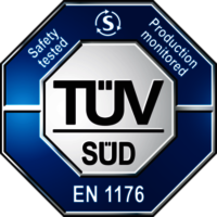 TÜV Logo EN 1176